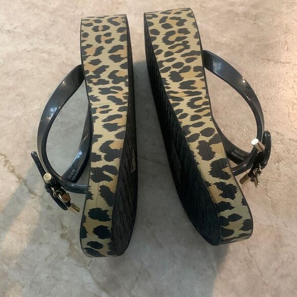 KATE SPADE Platform Flip Flops Size 8 - Picture 3 of 7